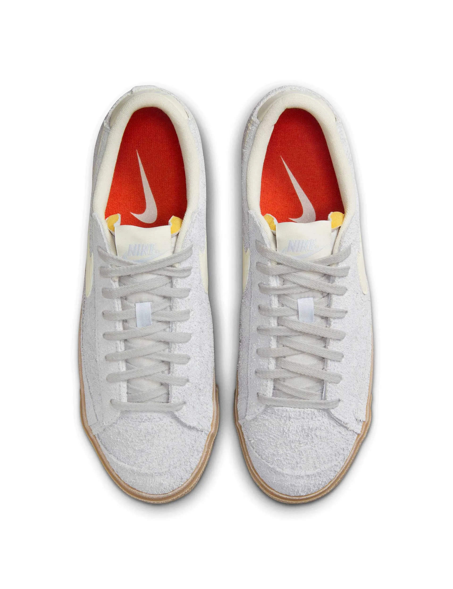 Blazer Low '77 Vintage Schuhe - Football Grau/Blasses Elfenbein/Hellbraunes Gummi