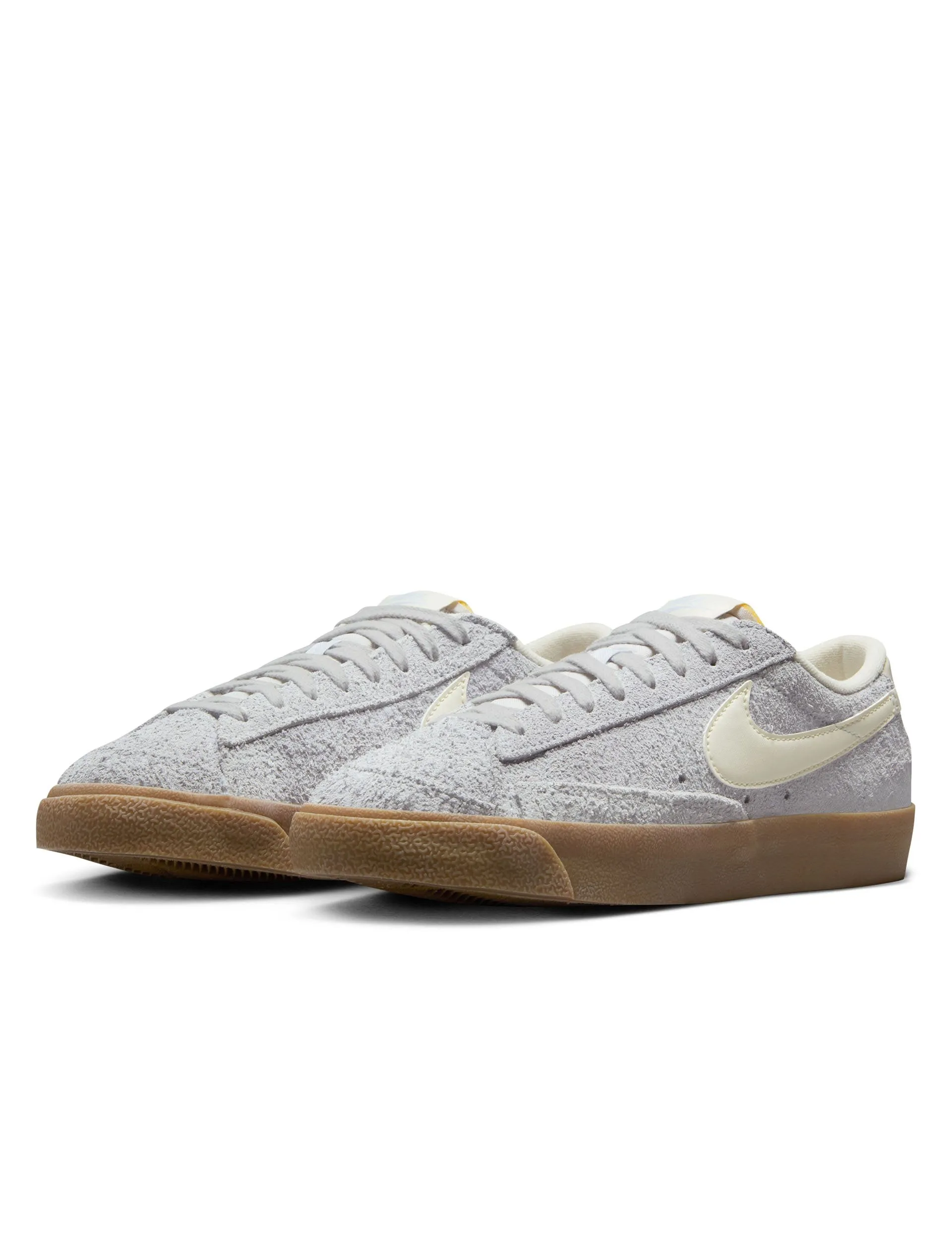 Blazer Low '77 Vintage Schuhe - Football Grau/Blasses Elfenbein/Hellbraunes Gummi