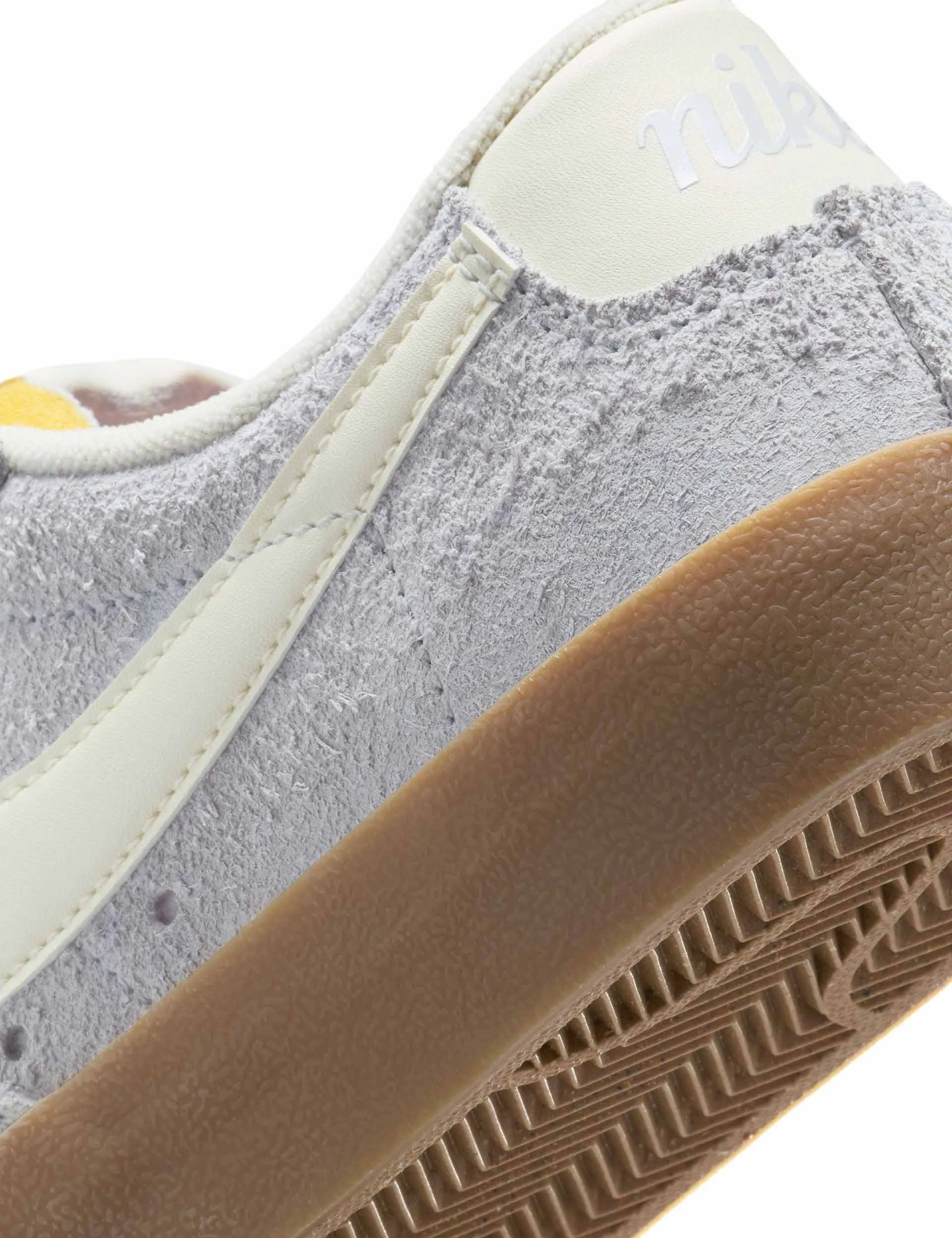 Blazer Low '77 Vintage Schuhe - Football Grau/Blasses Elfenbein/Hellbraunes Gummi