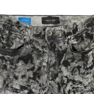 BLEACH DIPPED PAINT Schwarze SKINNY JEANS