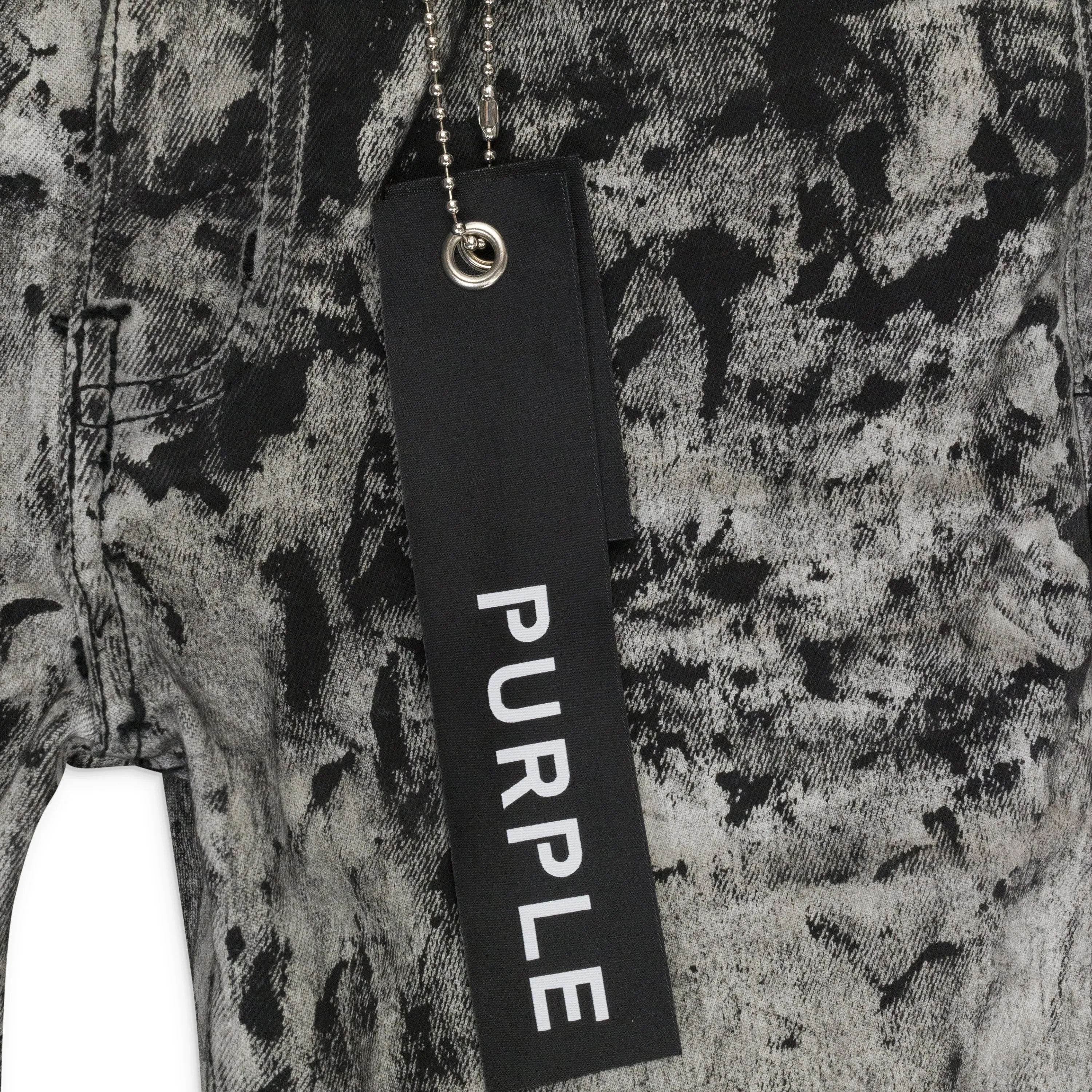 BLEACH DIPPED PAINT Schwarze SKINNY JEANS