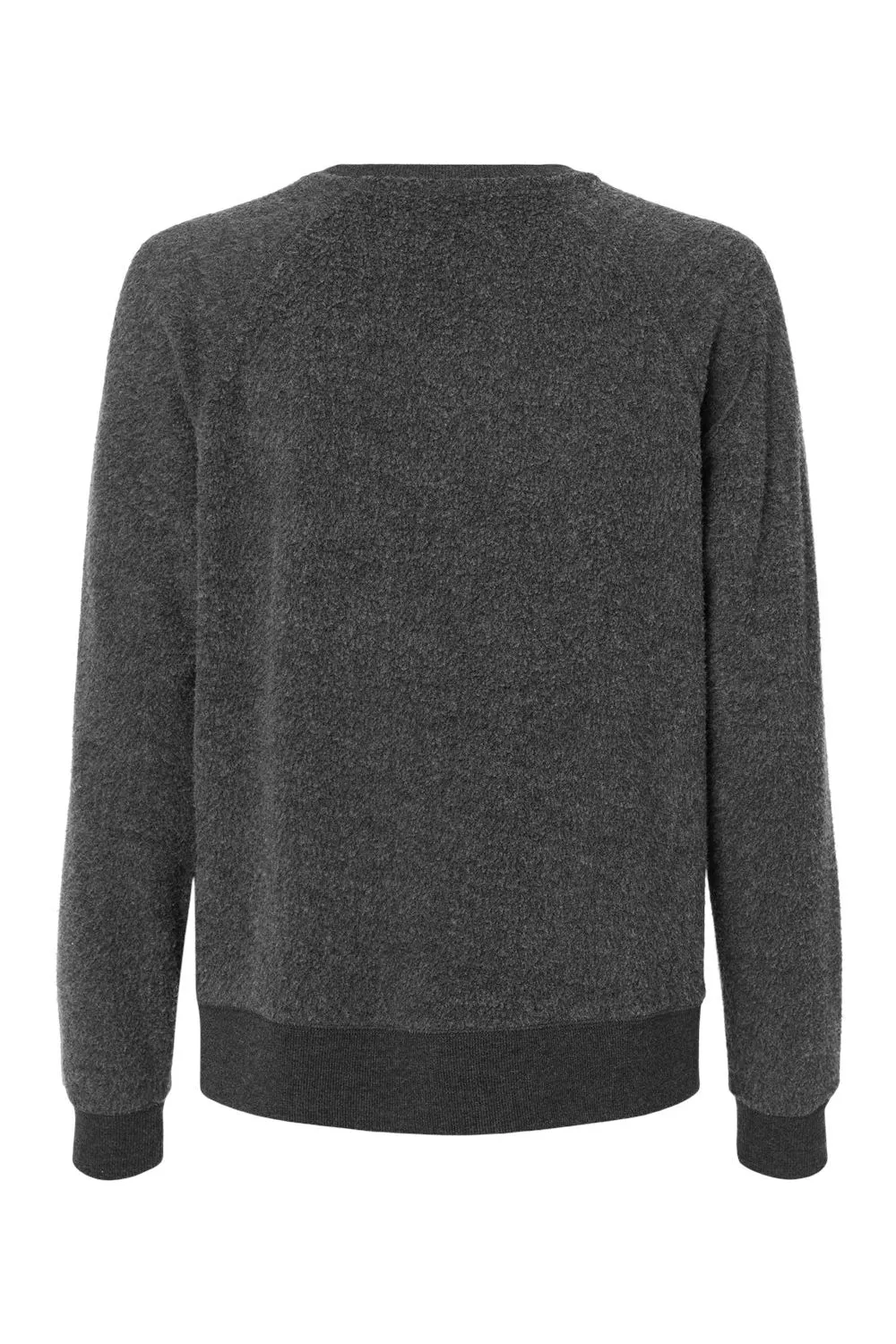 Boxercraft Damen Fleece Pullover mit Rundhalsausschnitt - Anthrazitgrau - Auslaufmodell