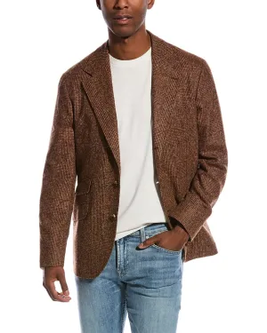 Brunello Cucinelli Alpaka- & Wollmisch-Blazer