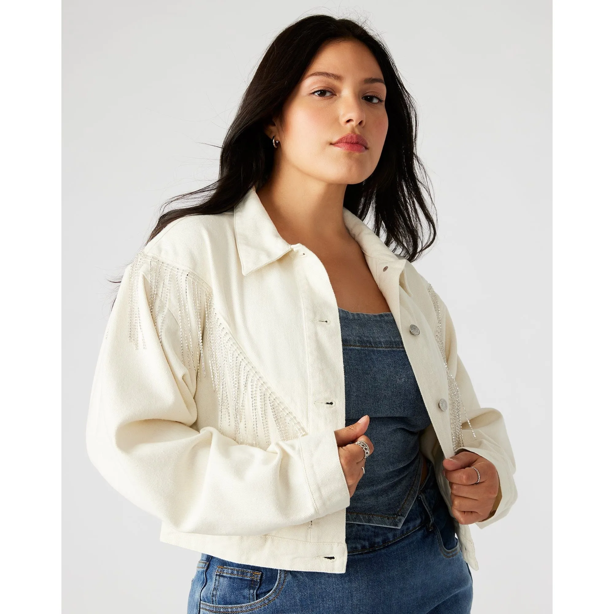 Canyon Denim Jacket Creme