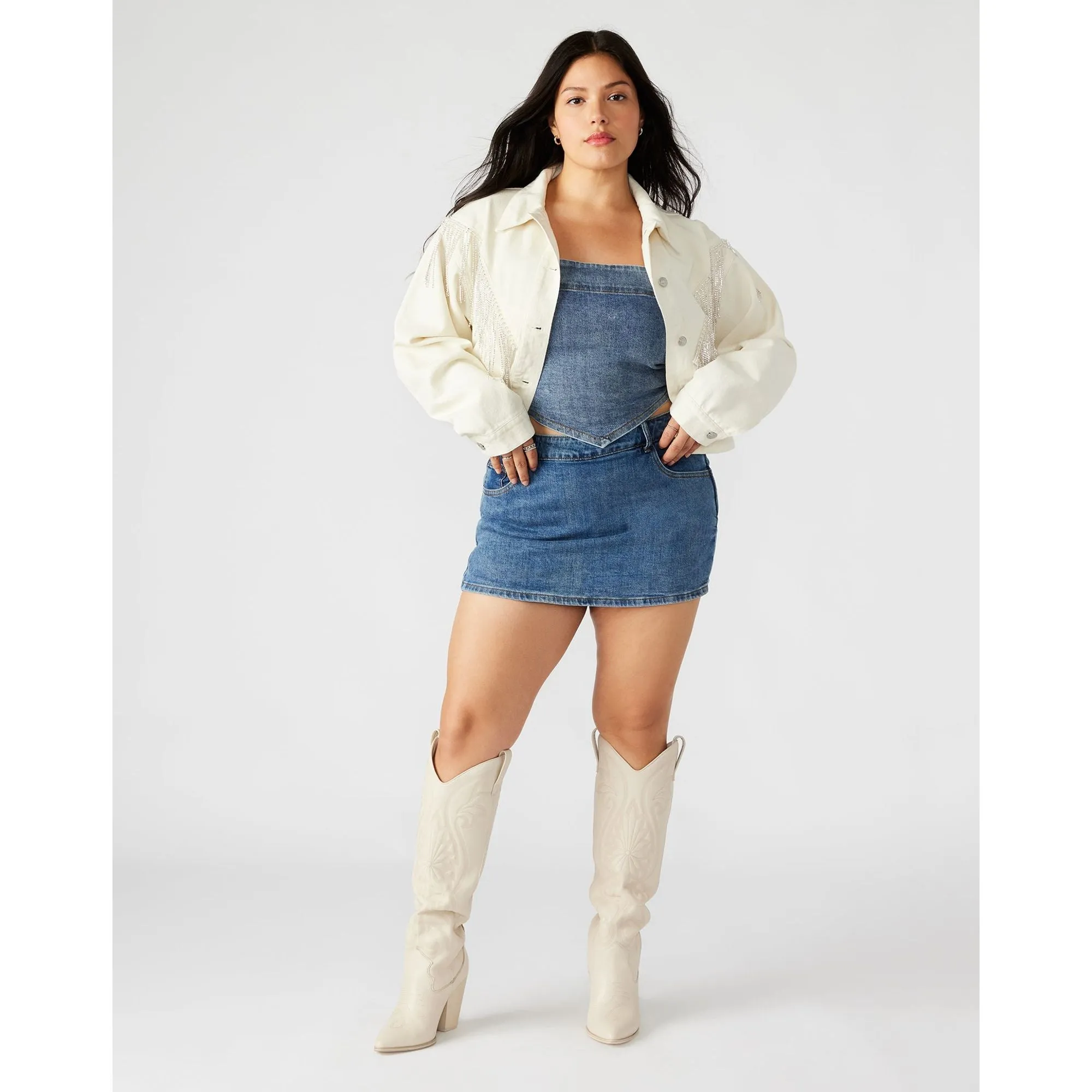Canyon Denim Jacket Creme