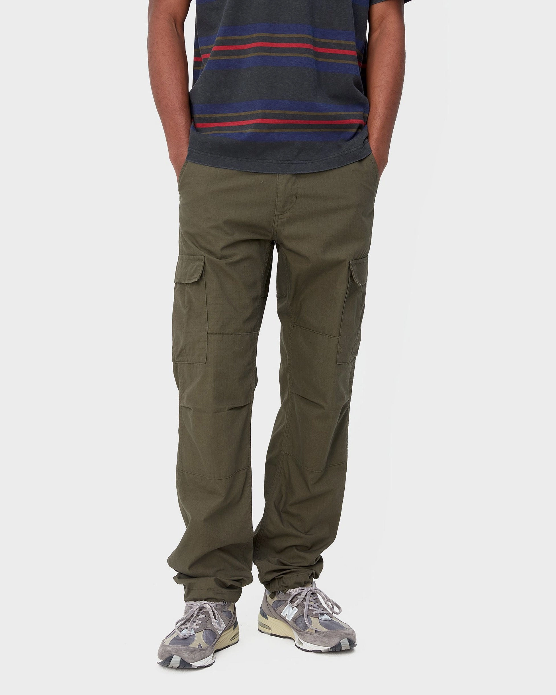 Carhartt WIP Aviation Hose Slim Fit Cargo - Cypress Gewaschen