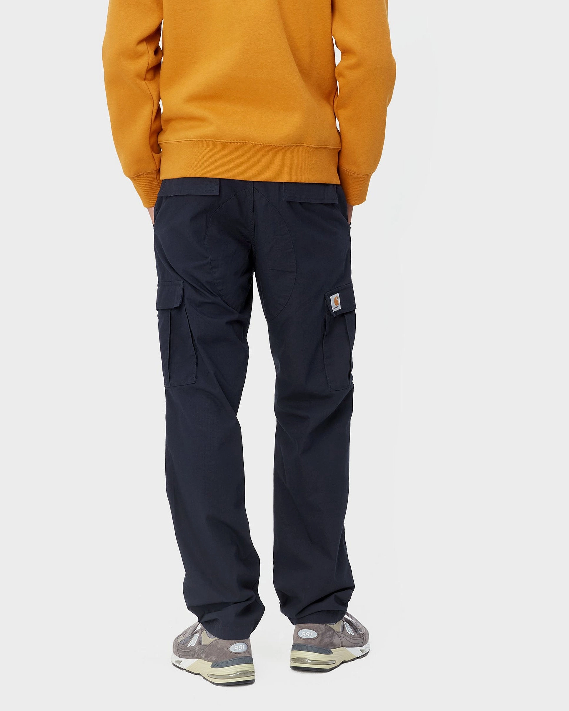 Carhartt WIP Aviation Hose Slim Fit Cargo - Dunkelblau Gewaschen