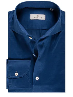 Casual Hemd Marineblau