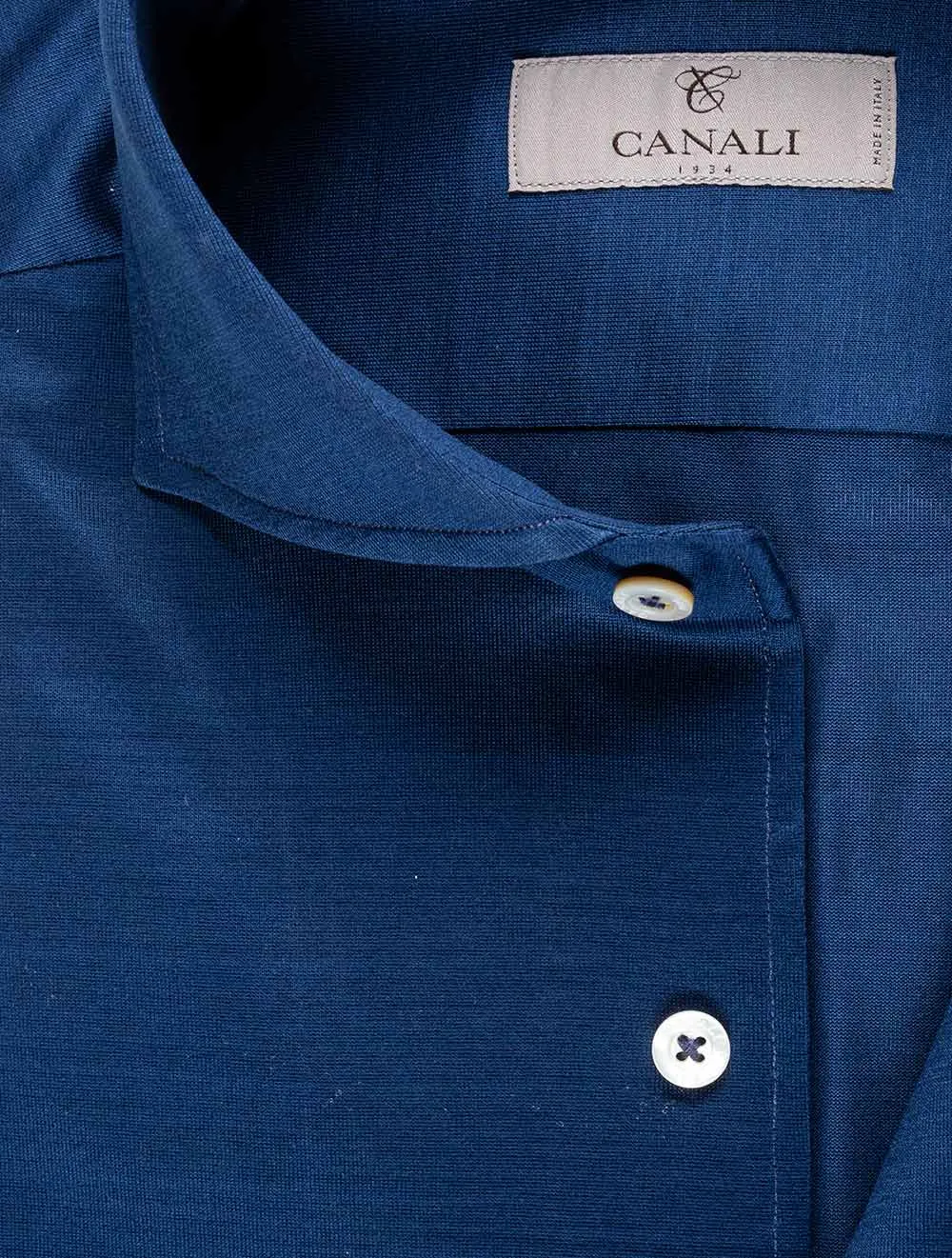 Casual Hemd Marineblau