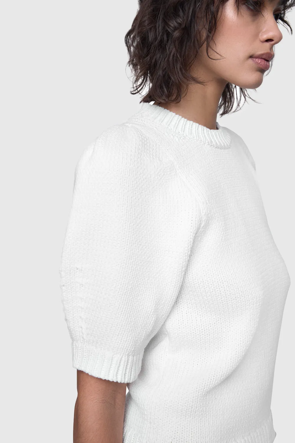 Celeste Kurzarmpullover