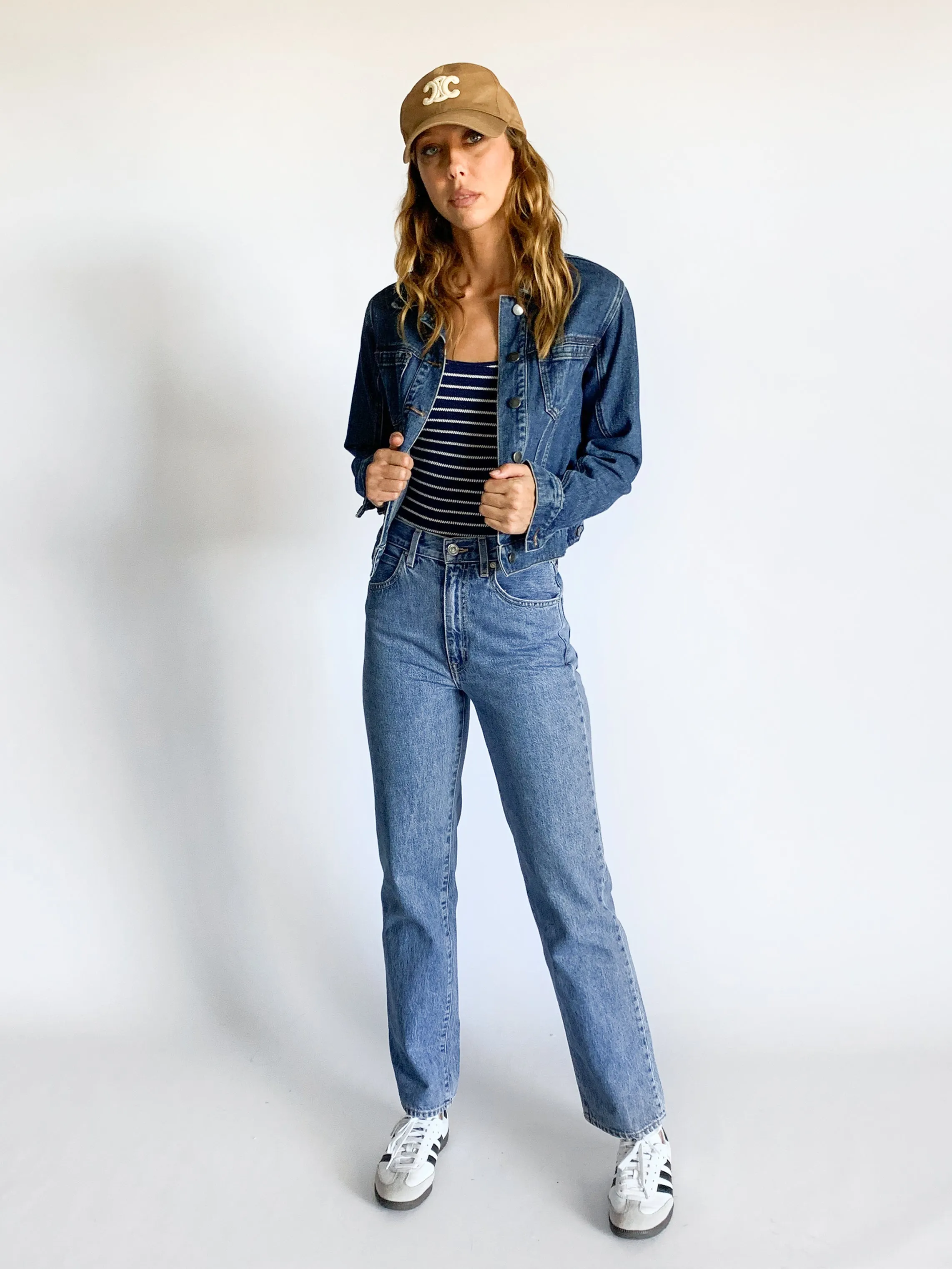 Klassische Denim-Jacke