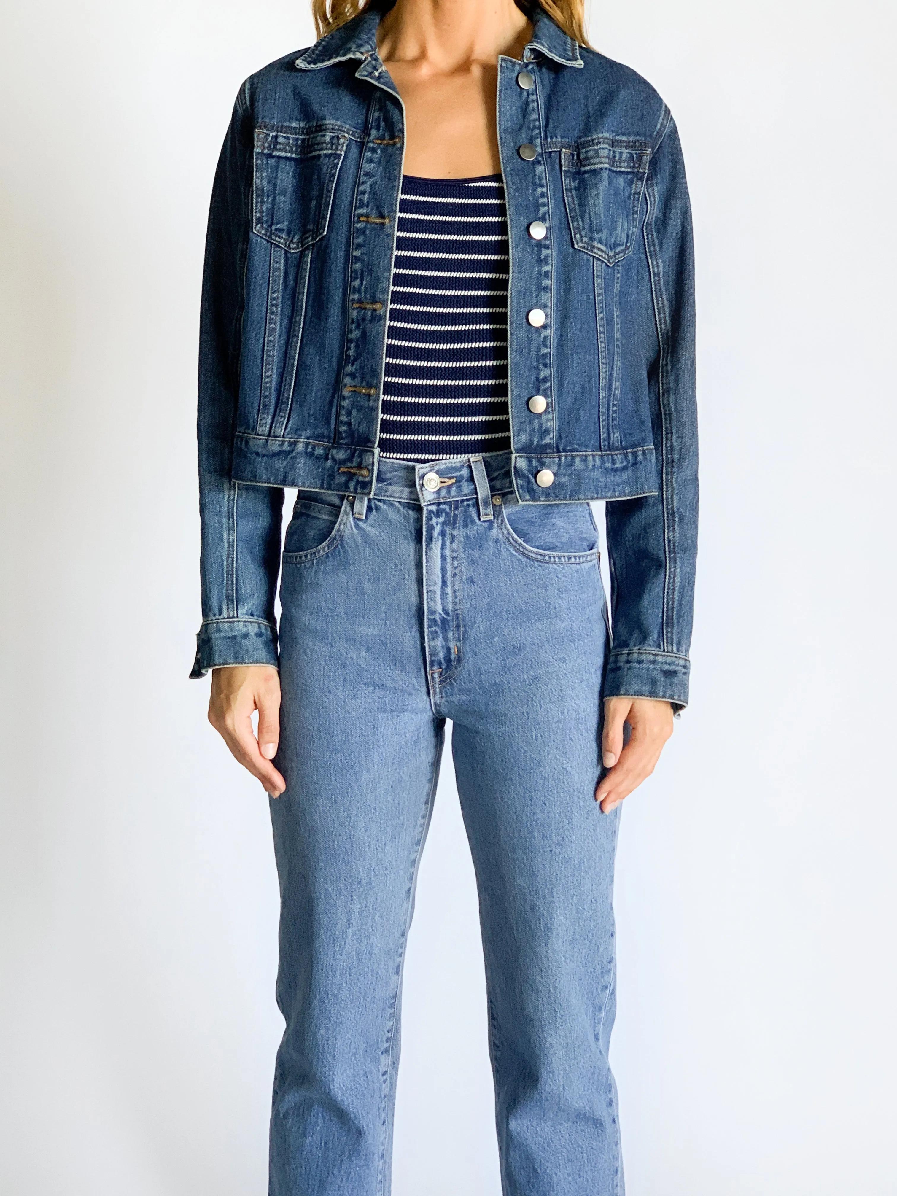 Klassische Denim-Jacke