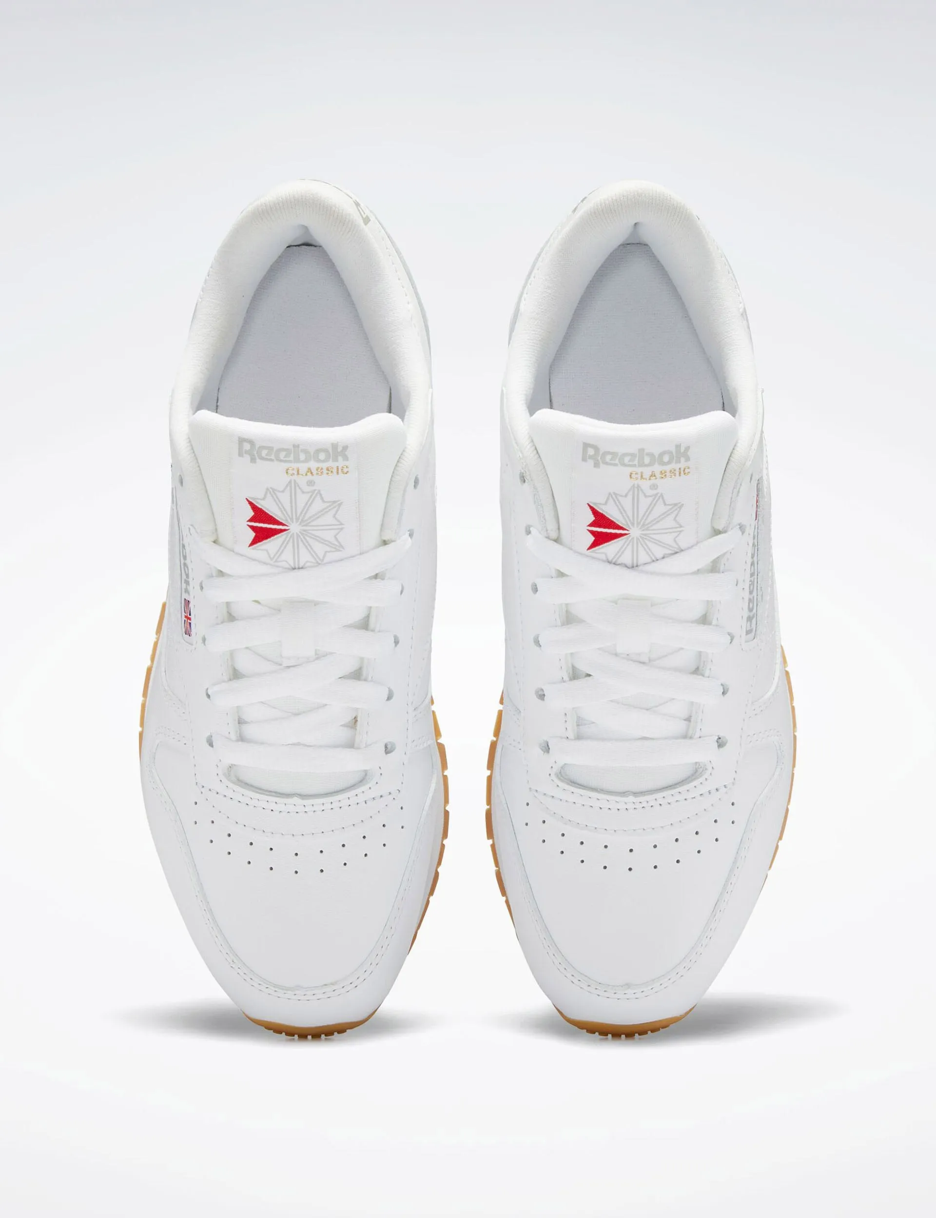 Klassische Lederschuhe - Wolkenweiß/Reingrau 3/Reebok Gummi Gum-03