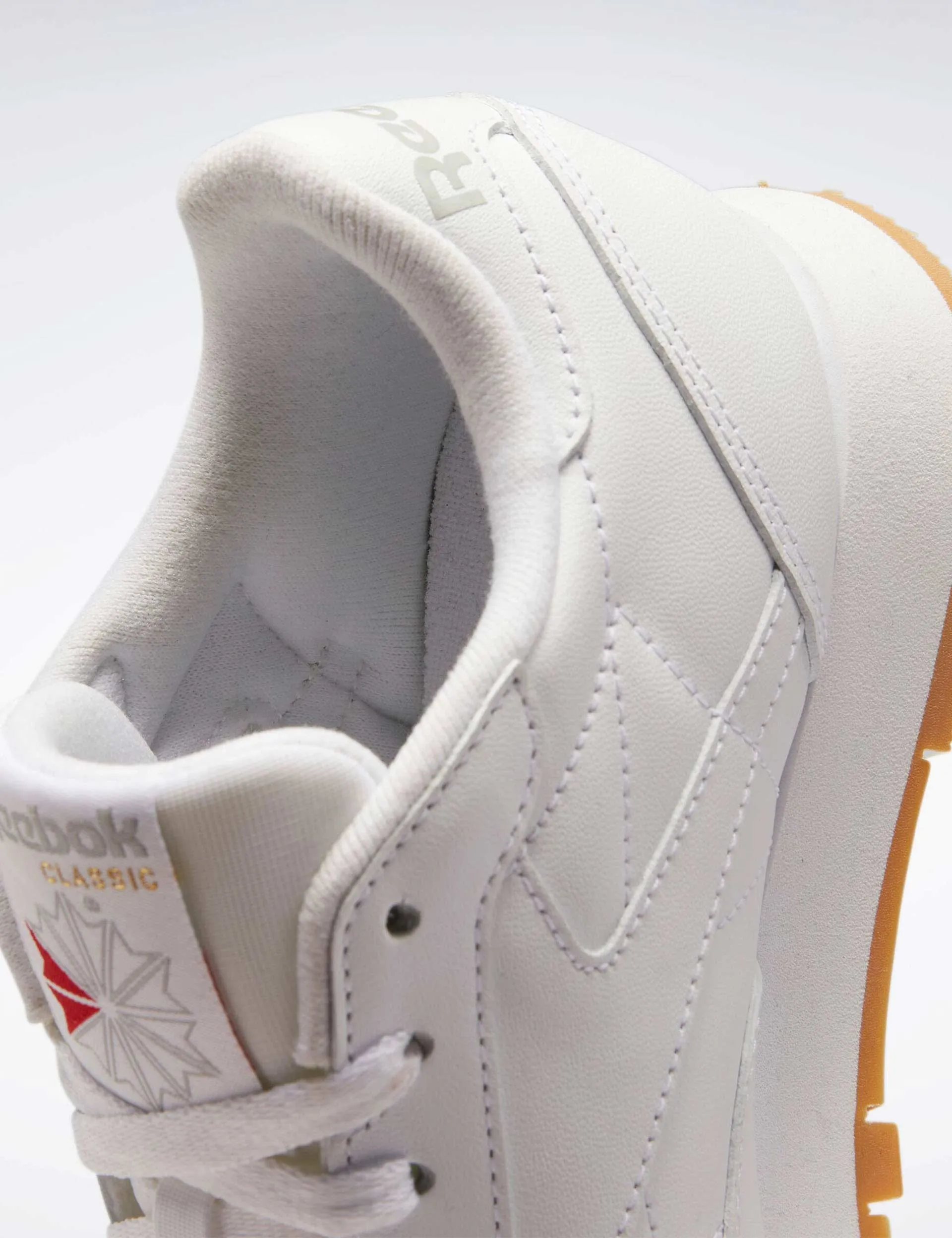 Klassische Lederschuhe - Wolkenweiß/Reingrau 3/Reebok Gummi Gum-03