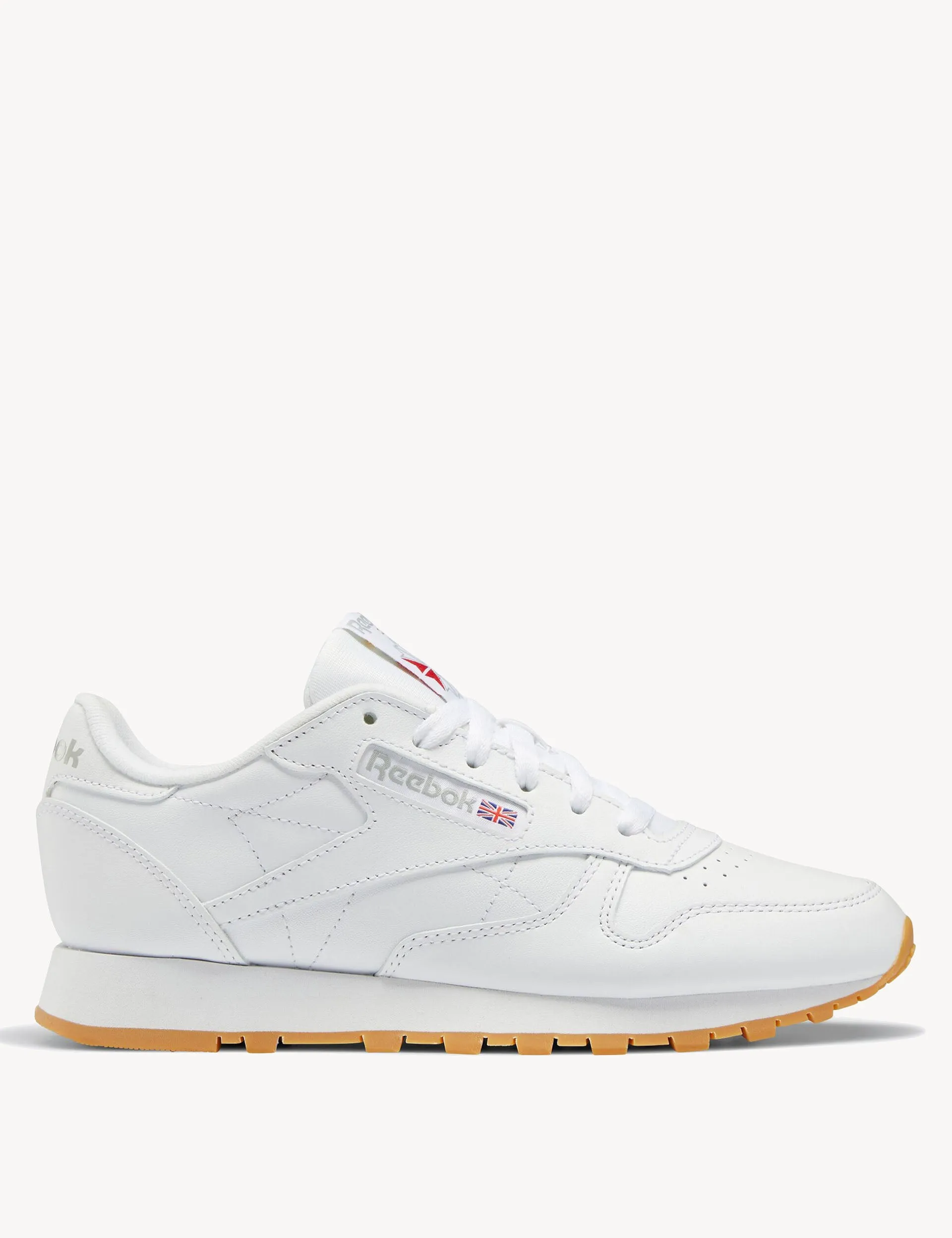 Klassische Lederschuhe - Wolkenweiß/Reingrau 3/Reebok Gummi Gum-03