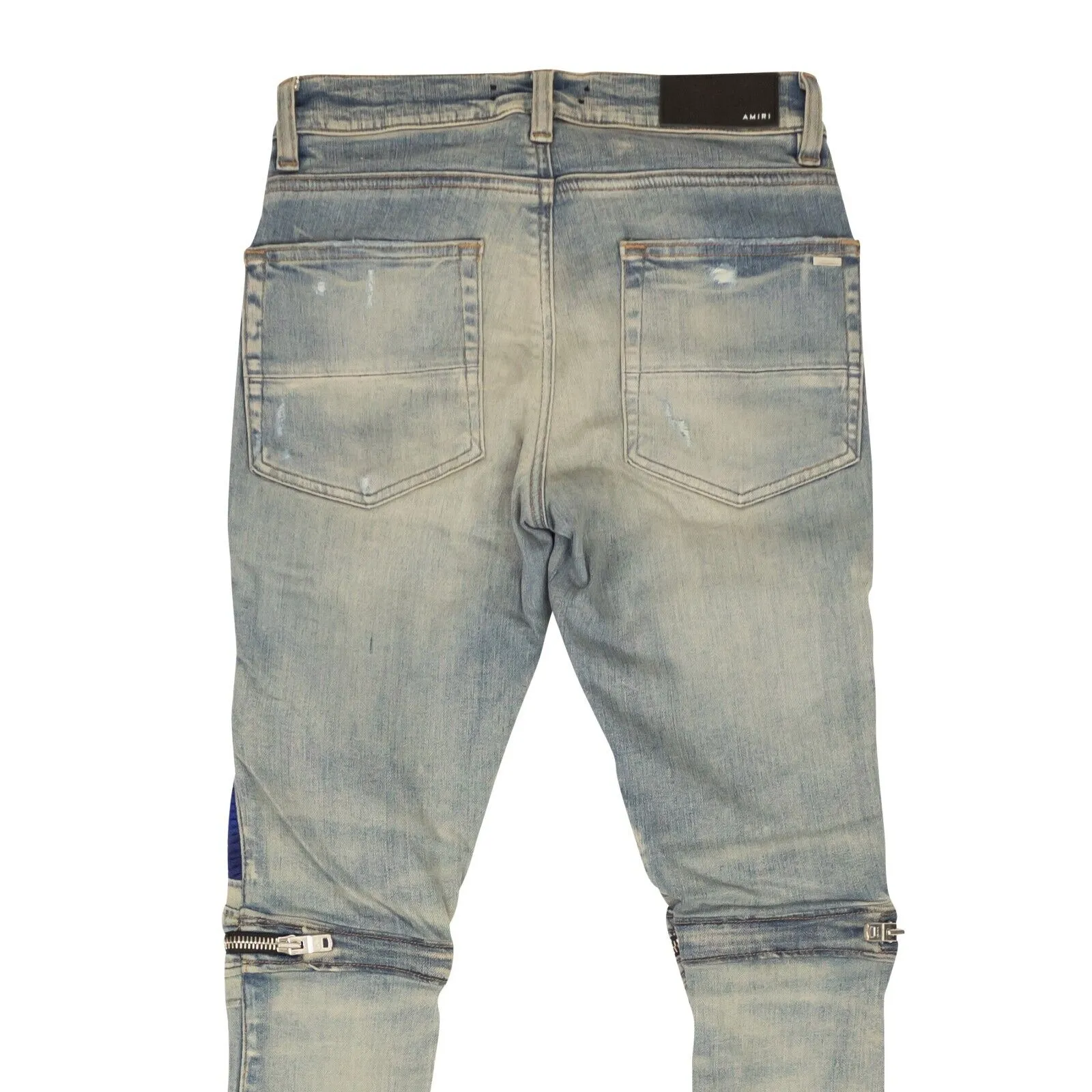 Lehm-Indigo-Blau Baumwoll-Karo MX2 Jeans