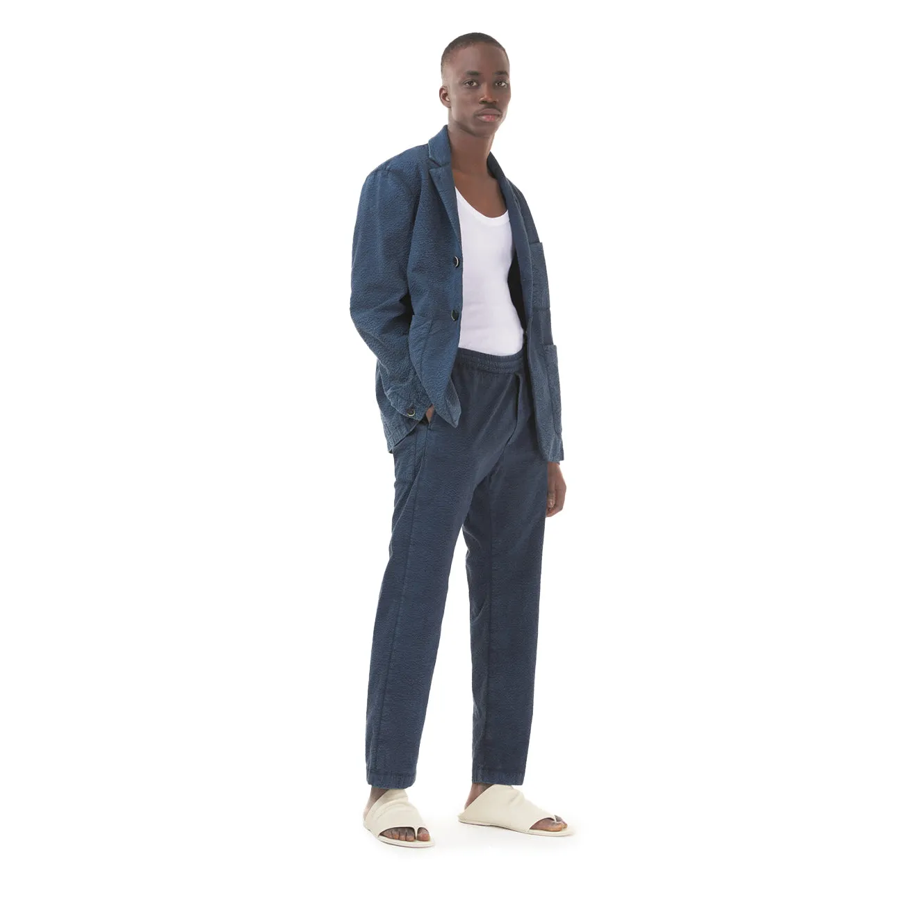 Barena Herren Refada Fronda Blazer - Marineblau