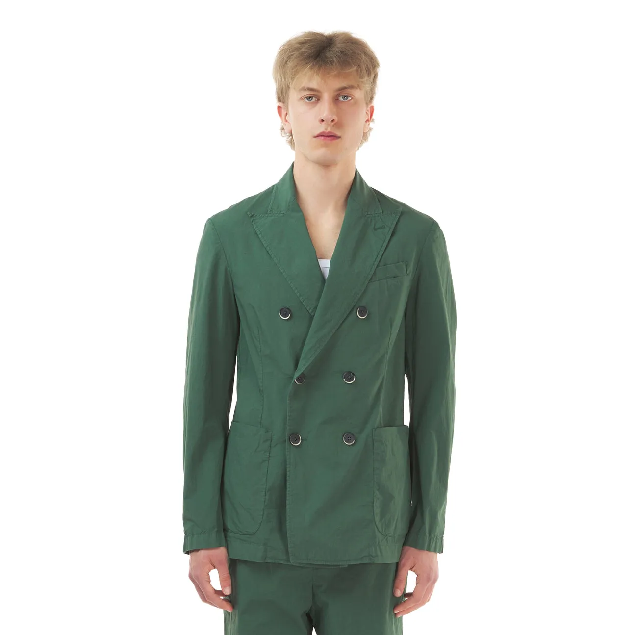 Barena Herren Siroco Pavion Blazer - Alge