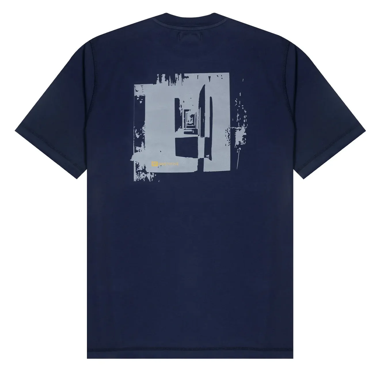 Kleidung St95 Herren ST95 Verlassenes T-Shirt Marineblau