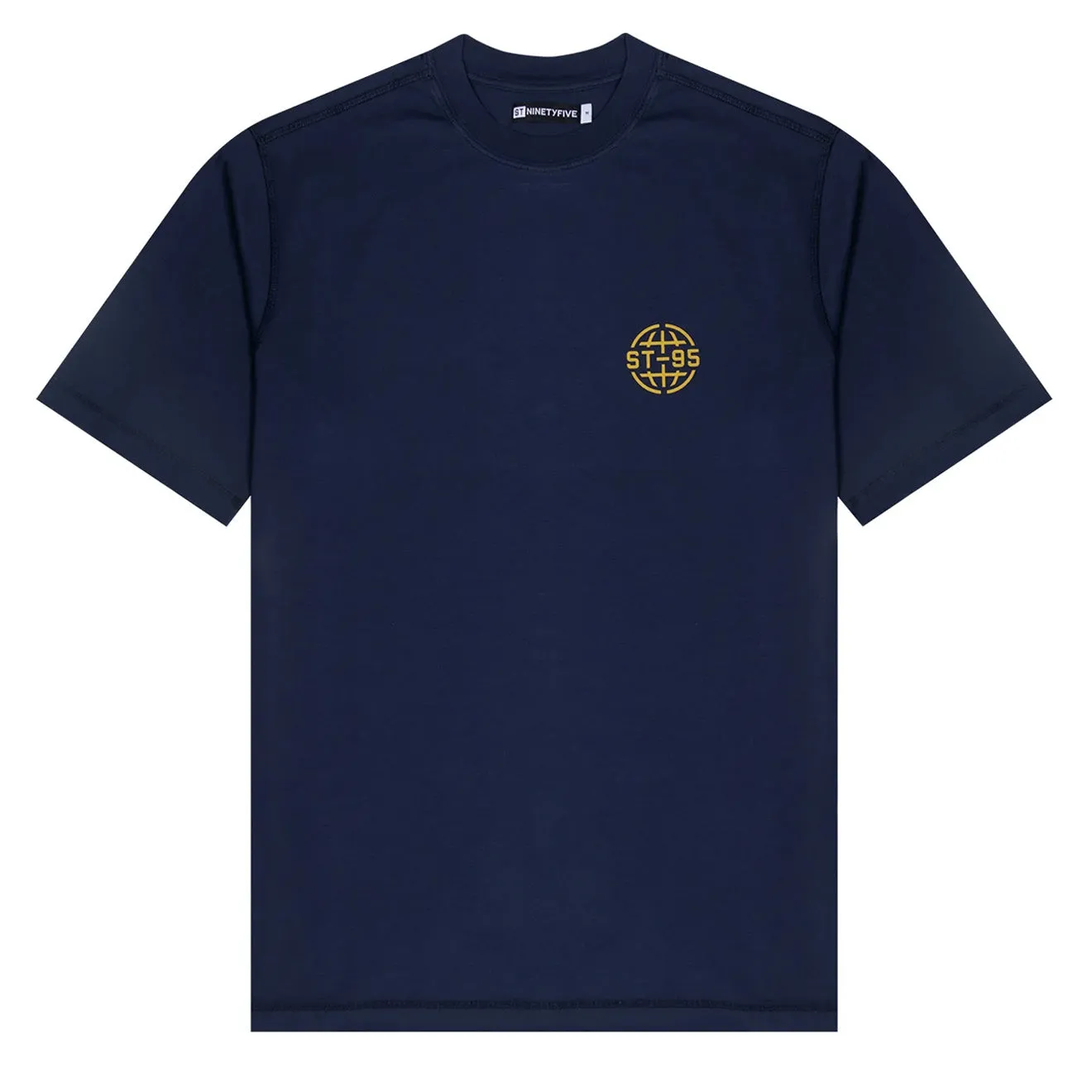 Kleidung St95 Herren ST95 Verlassenes T-Shirt Marineblau