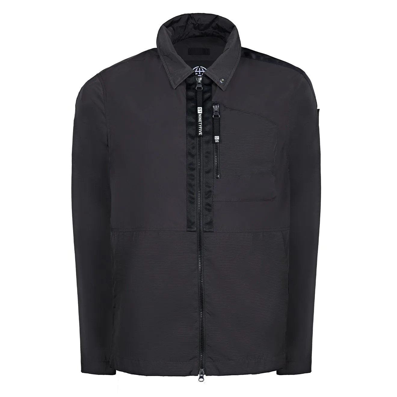 Bekleidung St95 Herren ST95 Parsec Überhemd Schwarz