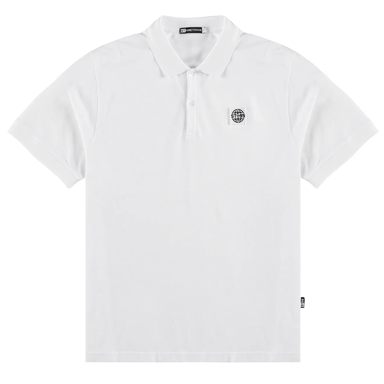 Bekleidung St95 Herren ST95 Saturno Nucleo Polo Weiß