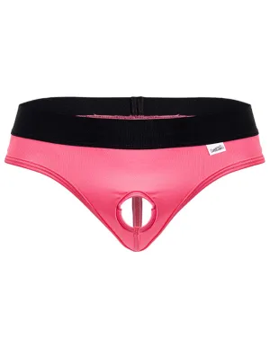 Clothing_Candyman_Mens Underwear Candyman 99781 Protuder Thongs Pink