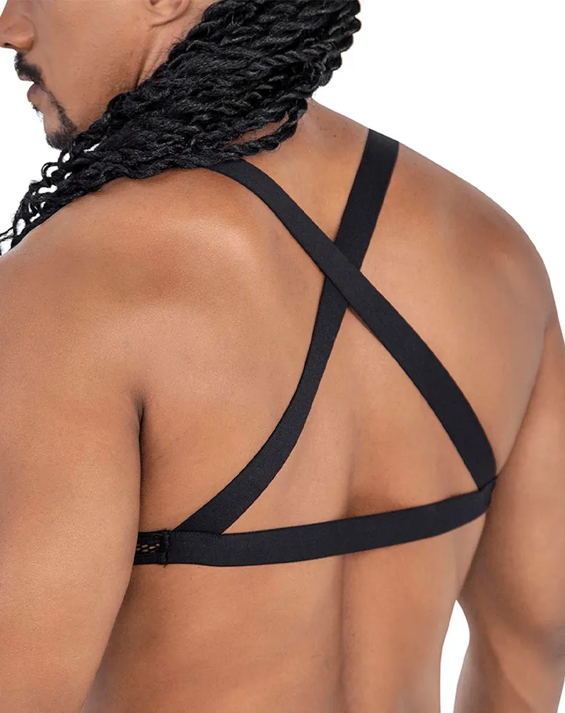Bekleidung_Candyman_Herrenunterwäsche Candyman 99809 Mesh-Harness Schwarz