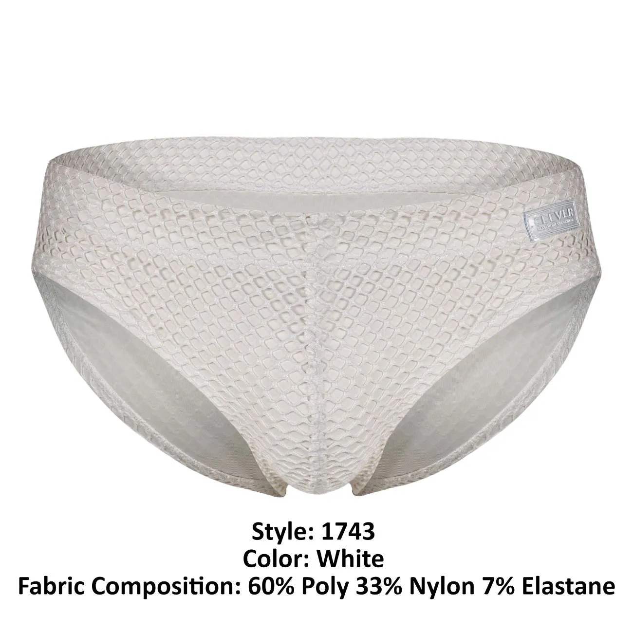 Clever Herrenunterwäsche Clever 1743 Insel Badehose Farbe Weiß