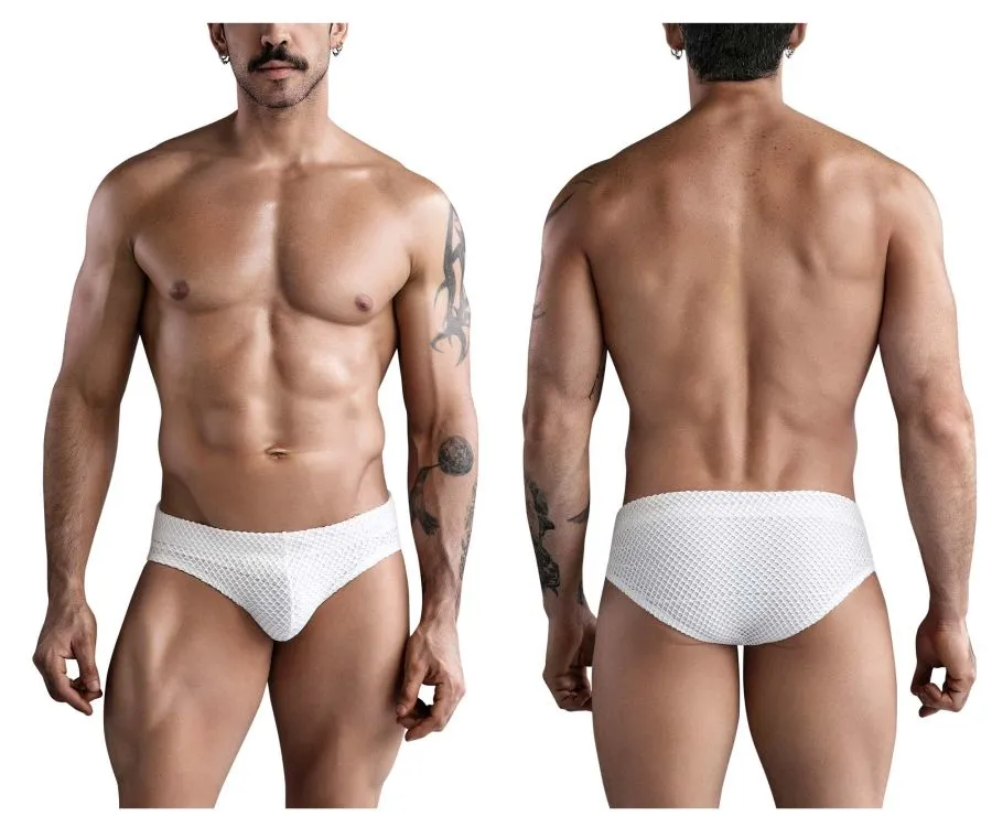 Clever Herrenunterwäsche Clever 1743 Insel Badehose Farbe Weiß