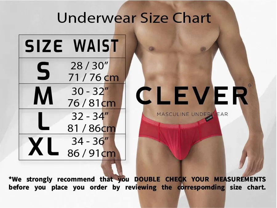 Clever Herrenunterwäsche Clever 1748 Emotion Thongs Farbe Schwarz