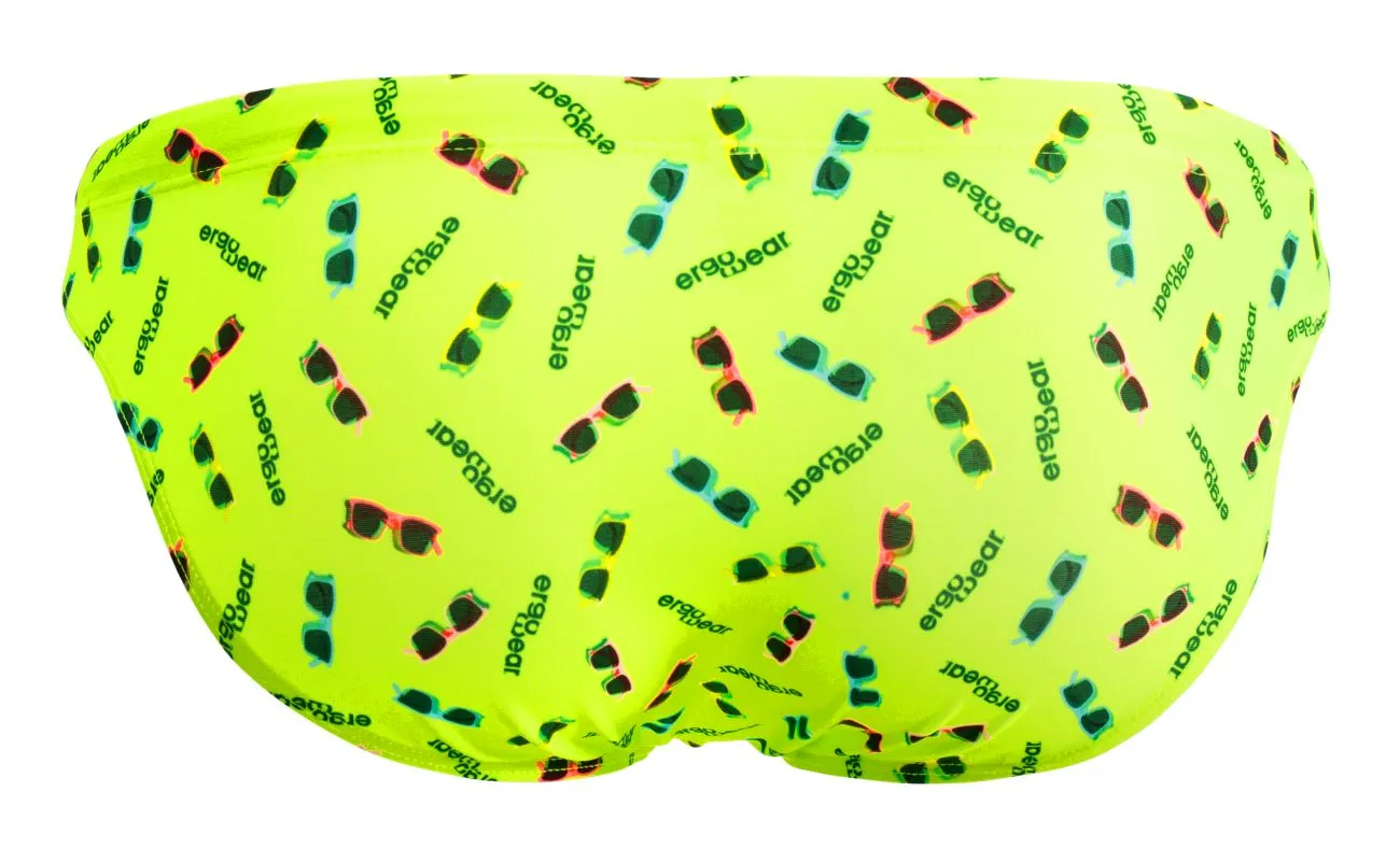Bekleidung_Ergowear_Herrenunterwäsche ErgoWear EW1765 X4D SW Badebriefs Farbe Knallgelb