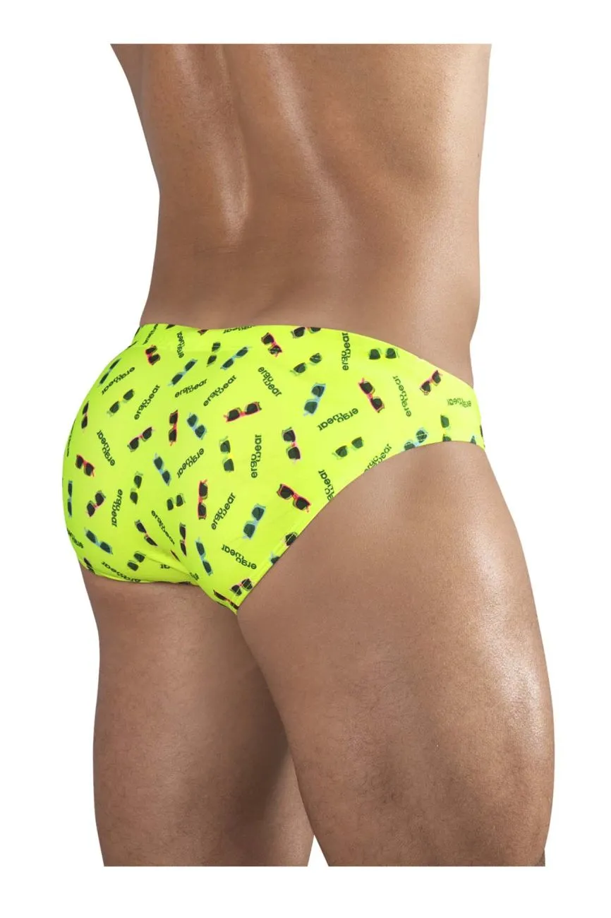 Bekleidung_Ergowear_Herrenunterwäsche ErgoWear EW1765 X4D SW Badebriefs Farbe Knallgelb