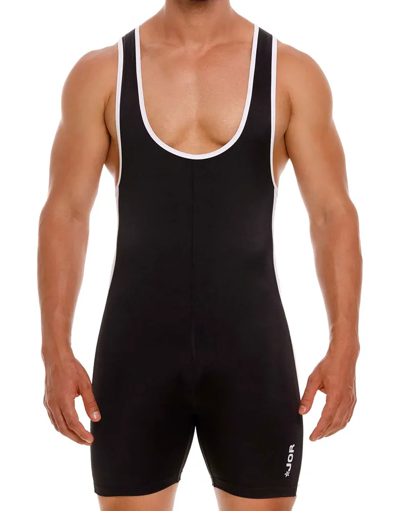 Bekleidung_Jor_Herrenunterwäsche Jor 2133 Fighter Bodysuit Schwarz