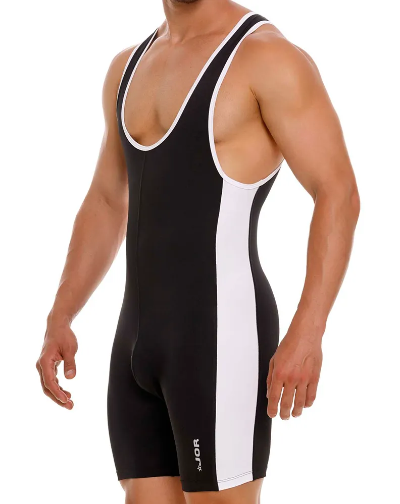 Bekleidung_Jor_Herrenunterwäsche Jor 2133 Fighter Bodysuit Schwarz