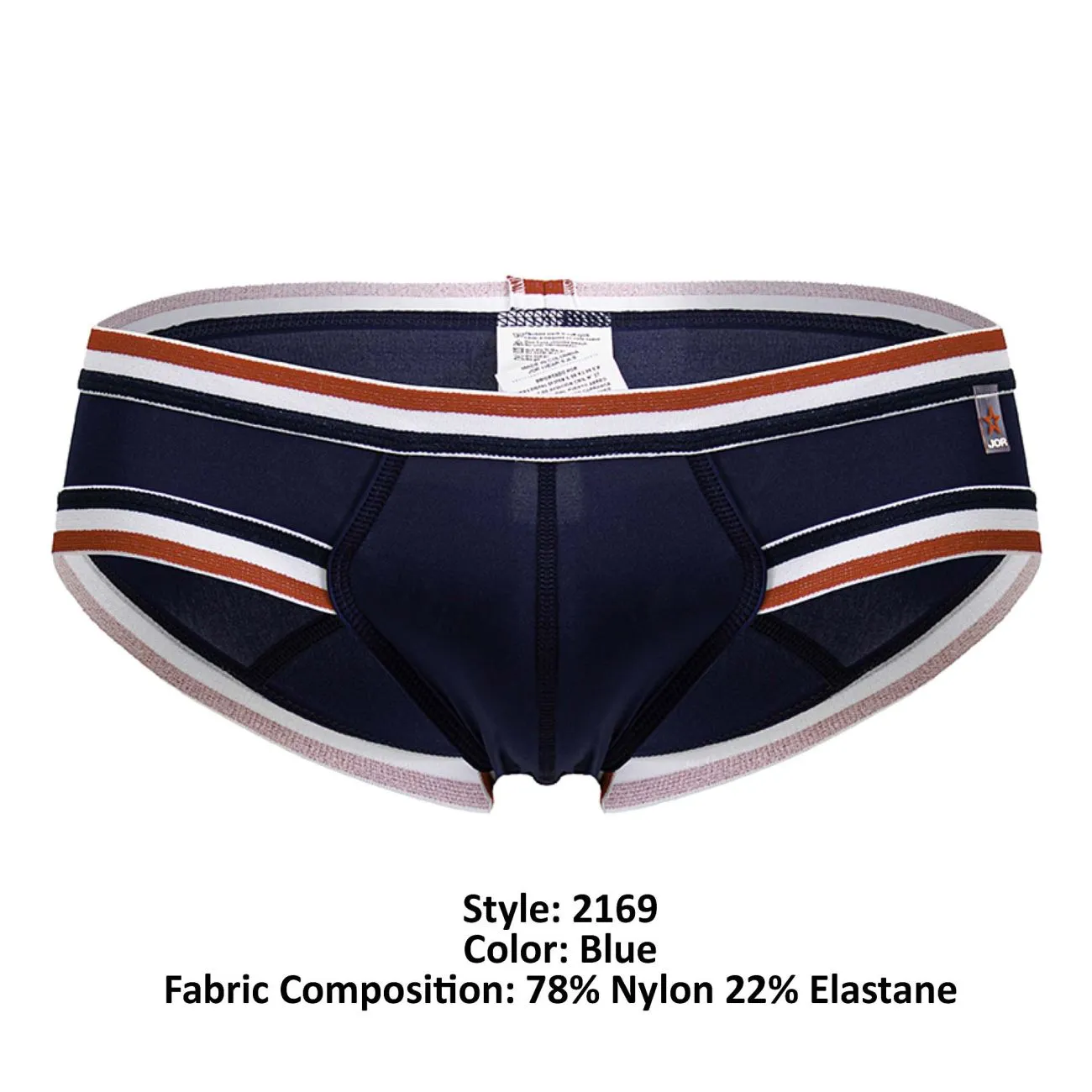 Bekleidung_Jor_Herrenunterwäsche JOR 2169 Martini Slip Farbe Blau