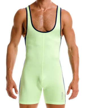 Clothing_Mundo Unico_Mens Underwear Jor 2216 Fighter Bodysuit Green