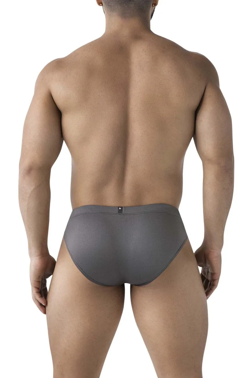 Clothing_Xtremen_Unterwäsche Xtremen 91207B Mikrofaser-Slip Farbe Grau