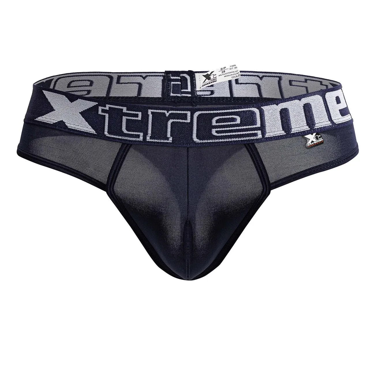 Clothing_Xtremen_Unterwäsche Xtremen 91208B Mikrofaser-Tangas Farbe Marine