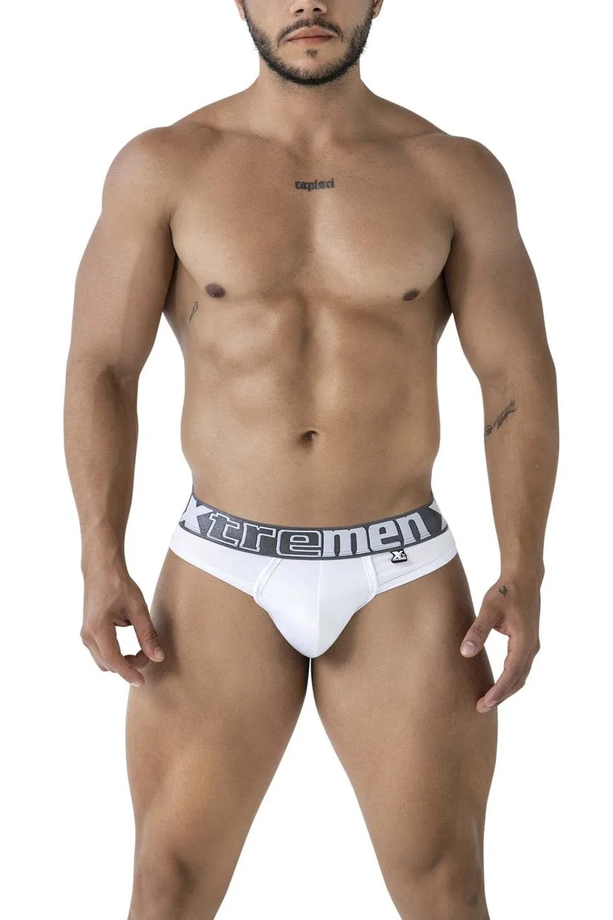 Clothing_Xtremen_Unterwäsche Xtremen 91208B Mikrofaser-Tangas Farbe Weiß