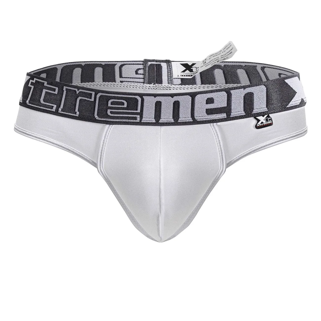 Clothing_Xtremen_Unterwäsche Xtremen 91208B Mikrofaser-Tangas Farbe Weiß