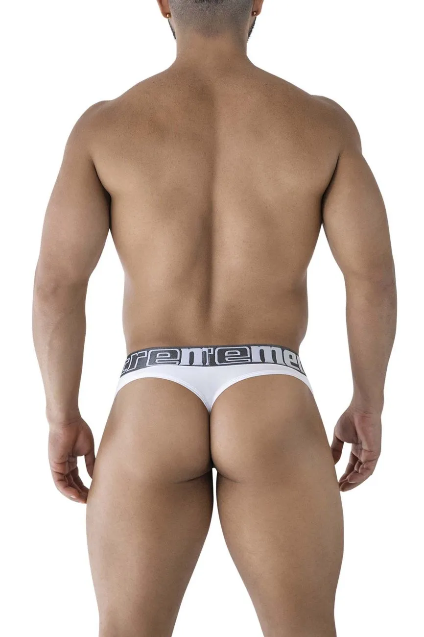 Clothing_Xtremen_Unterwäsche Xtremen 91208B Mikrofaser-Tangas Farbe Weiß