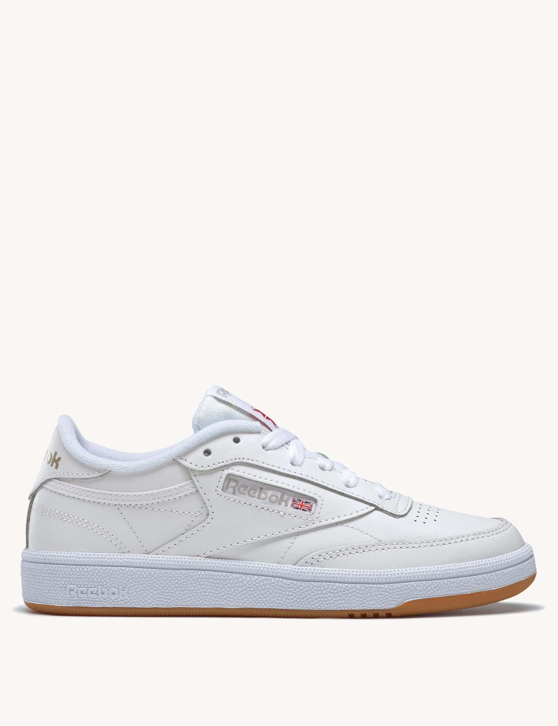 Club C 85 Schuhe - Weiß/Hellgrau/Gummi