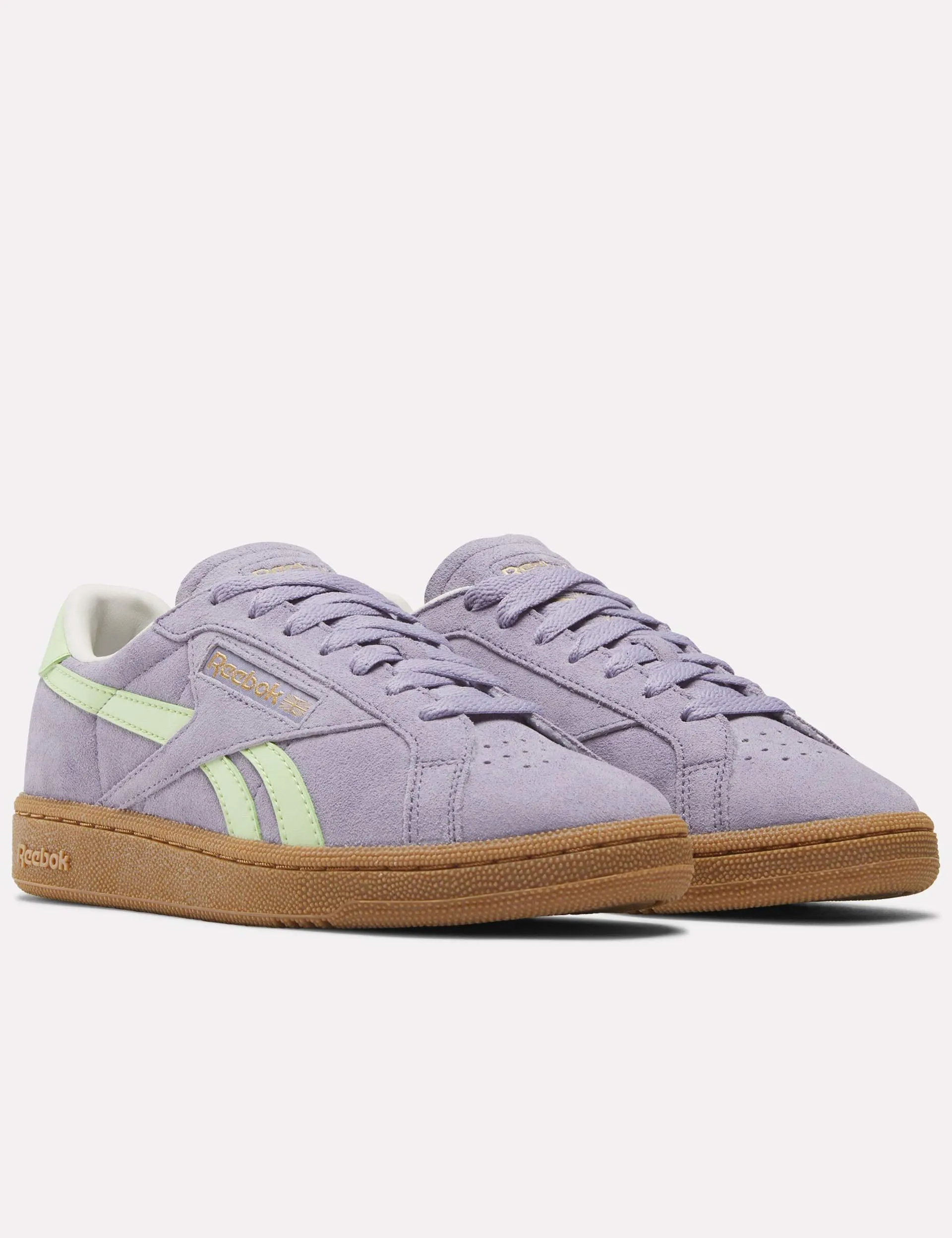 Club C Grounds Schuhe - Dämmerungspurpur/Astro-Limetten/Gummi