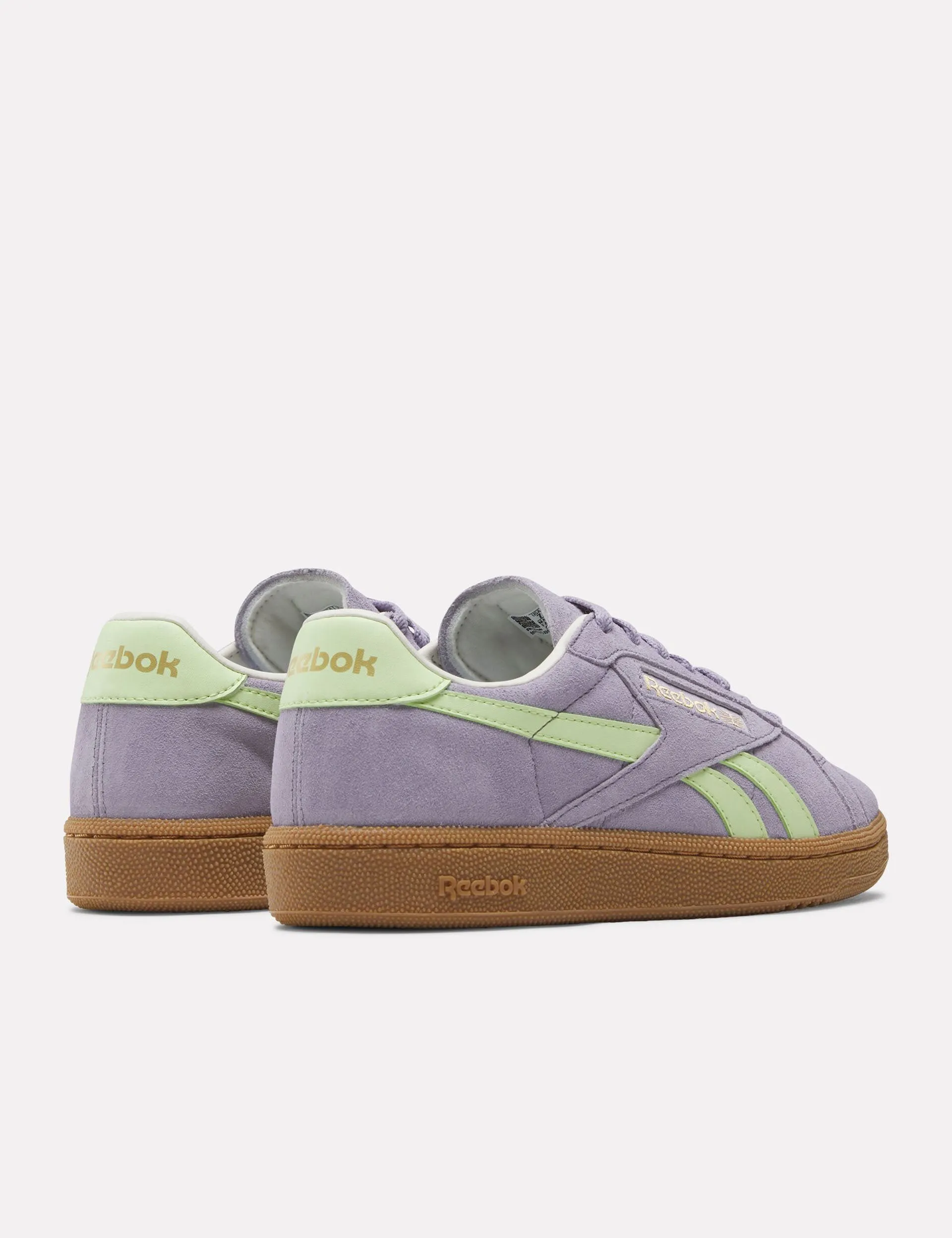 Club C Grounds Schuhe - Dämmerungspurpur/Astro-Limetten/Gummi
