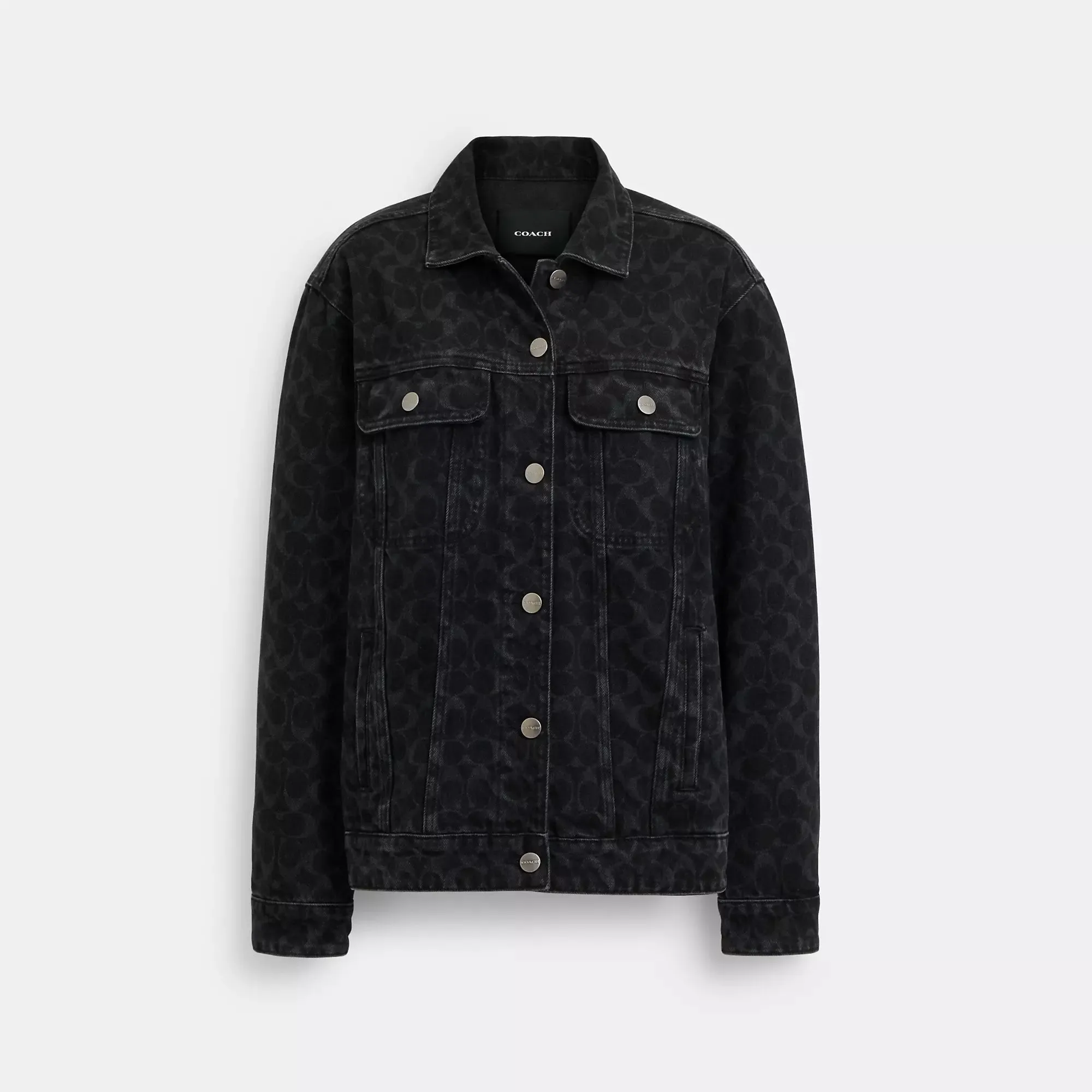 Coach Outlet Signature Denim Jacke