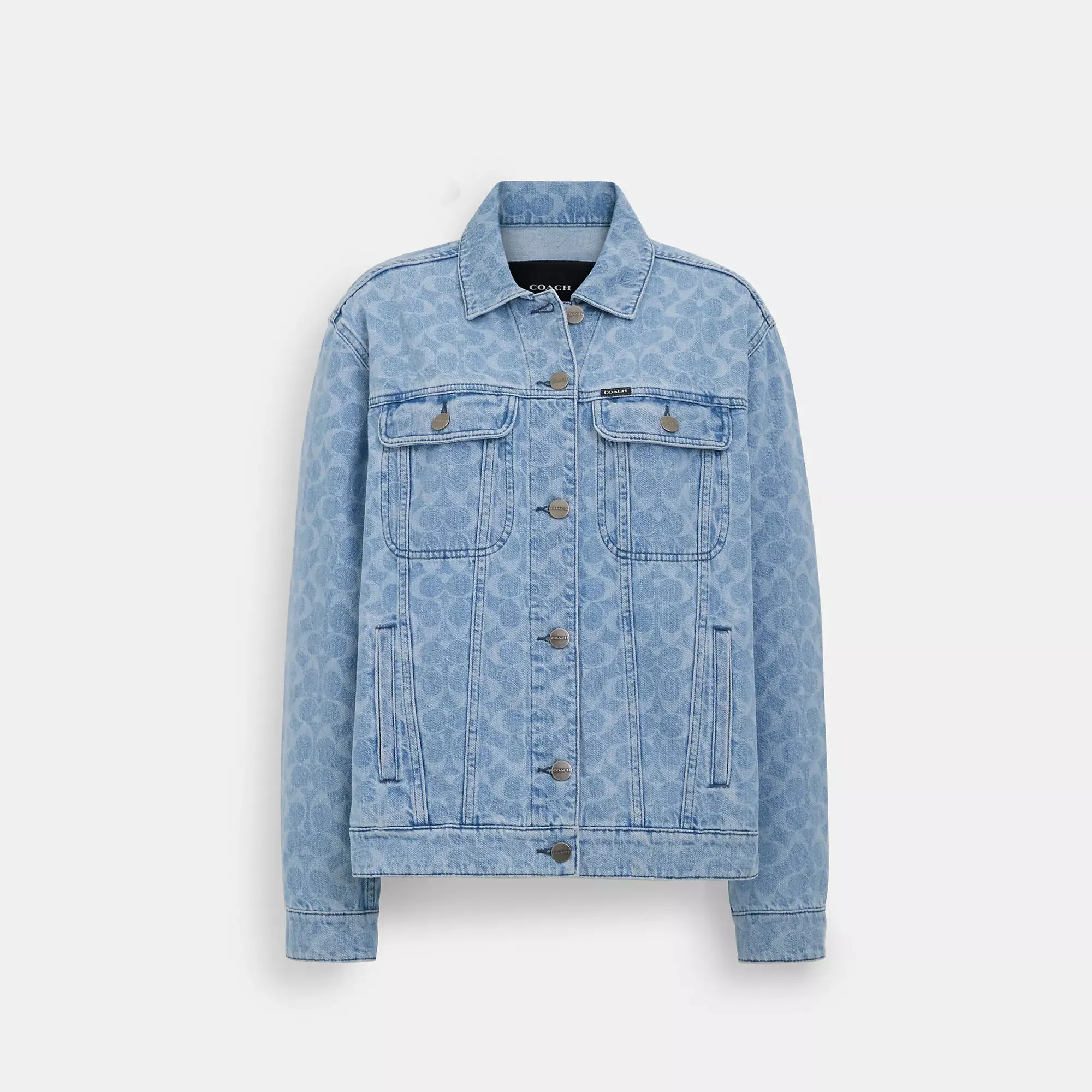 Coach Outlet Signature Denim Jacke