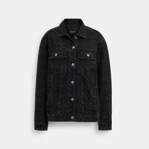 Coach Outlet Signature Denim Jacke
