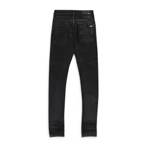 COATED MX1 JEAN SCHWARZE SKINNY JEANS