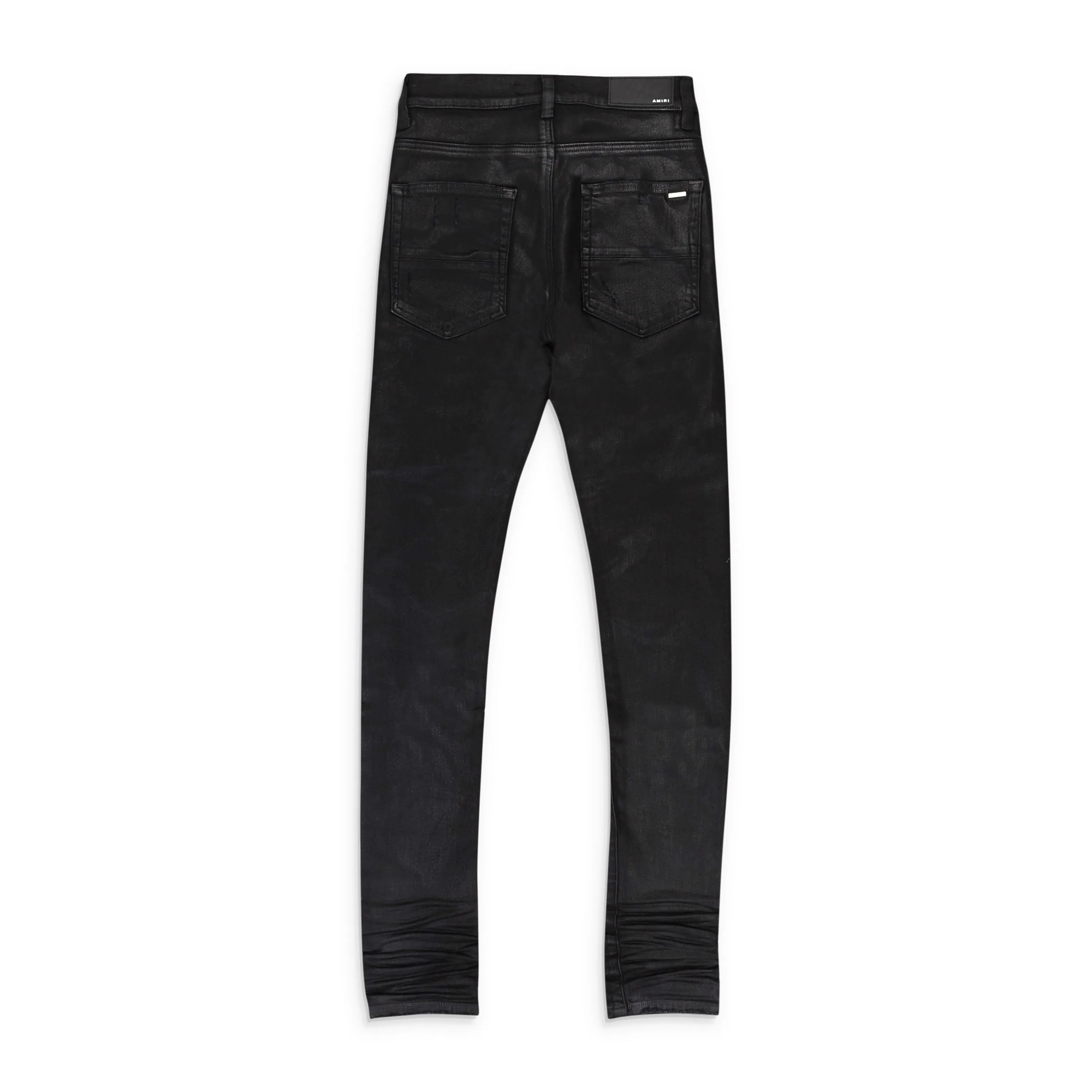 COATED MX1 JEAN SCHWARZE SKINNY JEANS